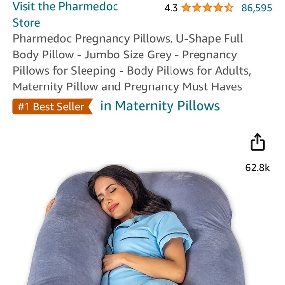 Pharmedoc Pregnancy Pillow - Picture 4 of 4